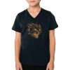 2156 Toddler Fine Jersey V-Neck T-Shirt Thumbnail