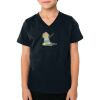 2156 Toddler Fine Jersey V-Neck T-Shirt Thumbnail