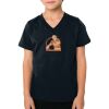 2156 Toddler Fine Jersey V-Neck T-Shirt Thumbnail
