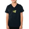 2156 Toddler Fine Jersey V-Neck T-Shirt Thumbnail