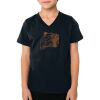 2156 Toddler Fine Jersey V-Neck T-Shirt Thumbnail