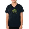 2156 Toddler Fine Jersey V-Neck T-Shirt Thumbnail