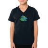 2156 Toddler Fine Jersey V-Neck T-Shirt Thumbnail