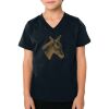 2156 Toddler Fine Jersey V-Neck T-Shirt Thumbnail