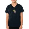 2156 Toddler Fine Jersey V-Neck T-Shirt Thumbnail