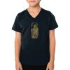 2156 Toddler Fine Jersey V-Neck T-Shirt Thumbnail