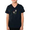 2156 Toddler Fine Jersey V-Neck T-Shirt Thumbnail