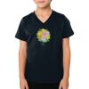 2156 Toddler Fine Jersey V-Neck T-Shirt Thumbnail