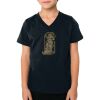 2156 Toddler Fine Jersey V-Neck T-Shirt Thumbnail