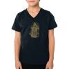 2156 Toddler Fine Jersey V-Neck T-Shirt Thumbnail