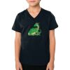 2156 Toddler Fine Jersey V-Neck T-Shirt Thumbnail