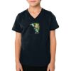 2156 Toddler Fine Jersey V-Neck T-Shirt Thumbnail