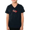 2156 Toddler Fine Jersey V-Neck T-Shirt Thumbnail