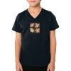 2156 Toddler Fine Jersey V-Neck T-Shirt Thumbnail
