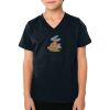 2156 Toddler Fine Jersey V-Neck T-Shirt Thumbnail
