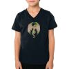 2156 Toddler Fine Jersey V-Neck T-Shirt Thumbnail