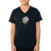 2156 Toddler Fine Jersey V-Neck T-Shirt Thumbnail