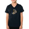 2156 Toddler Fine Jersey V-Neck T-Shirt Thumbnail