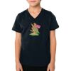 2156 Toddler Fine Jersey V-Neck T-Shirt Thumbnail