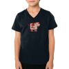 2156 Toddler Fine Jersey V-Neck T-Shirt Thumbnail