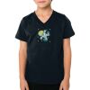 2156 Toddler Fine Jersey V-Neck T-Shirt Thumbnail