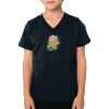 2156 Toddler Fine Jersey V-Neck T-Shirt Thumbnail