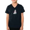 2156 Toddler Fine Jersey V-Neck T-Shirt Thumbnail