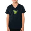 2156 Toddler Fine Jersey V-Neck T-Shirt Thumbnail