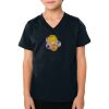 2156 Toddler Fine Jersey V-Neck T-Shirt Thumbnail