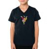 2156 Toddler Fine Jersey V-Neck T-Shirt Thumbnail