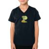2156 Toddler Fine Jersey V-Neck T-Shirt Thumbnail