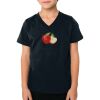 2156 Toddler Fine Jersey V-Neck T-Shirt Thumbnail