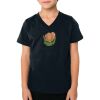 2156 Toddler Fine Jersey V-Neck T-Shirt Thumbnail