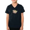 2156 Toddler Fine Jersey V-Neck T-Shirt Thumbnail