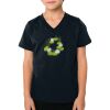 2156 Toddler Fine Jersey V-Neck T-Shirt Thumbnail