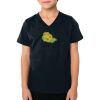 2156 Toddler Fine Jersey V-Neck T-Shirt Thumbnail