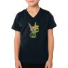 2156 Toddler Fine Jersey V-Neck T-Shirt Thumbnail