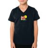 2156 Toddler Fine Jersey V-Neck T-Shirt Thumbnail