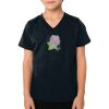 2156 Toddler Fine Jersey V-Neck T-Shirt Thumbnail