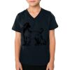 2156 Toddler Fine Jersey V-Neck T-Shirt Thumbnail