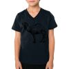 2156 Toddler Fine Jersey V-Neck T-Shirt Thumbnail