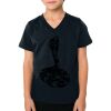 2156 Toddler Fine Jersey V-Neck T-Shirt Thumbnail