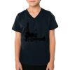 2156 Toddler Fine Jersey V-Neck T-Shirt Thumbnail