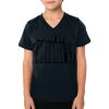 2156 Toddler Fine Jersey V-Neck T-Shirt Thumbnail