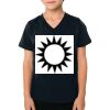 2156 Toddler Fine Jersey V-Neck T-Shirt Thumbnail