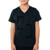 2156 Toddler Fine Jersey V-Neck T-Shirt Thumbnail