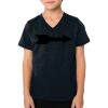 2156 Toddler Fine Jersey V-Neck T-Shirt Thumbnail