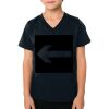2156 Toddler Fine Jersey V-Neck T-Shirt Thumbnail