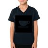 2156 Toddler Fine Jersey V-Neck T-Shirt Thumbnail