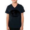 2156 Toddler Fine Jersey V-Neck T-Shirt Thumbnail